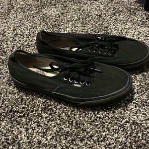 Uni-sex Black Vans